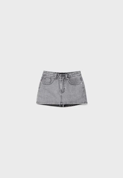 Gonna Pantalone Donna Jeans Mini