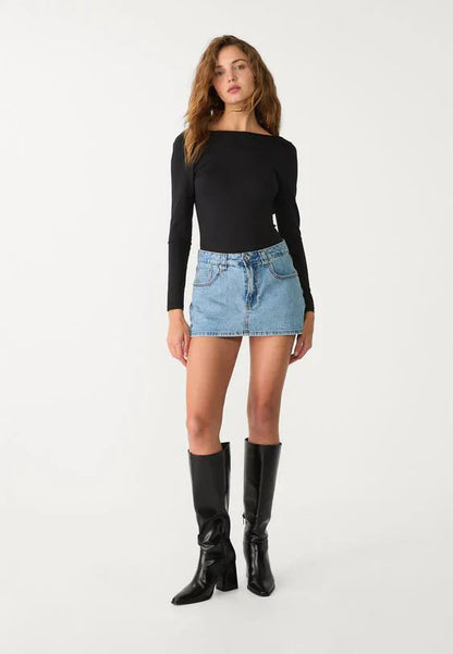 Gonna Pantalone Donna Jeans Mini