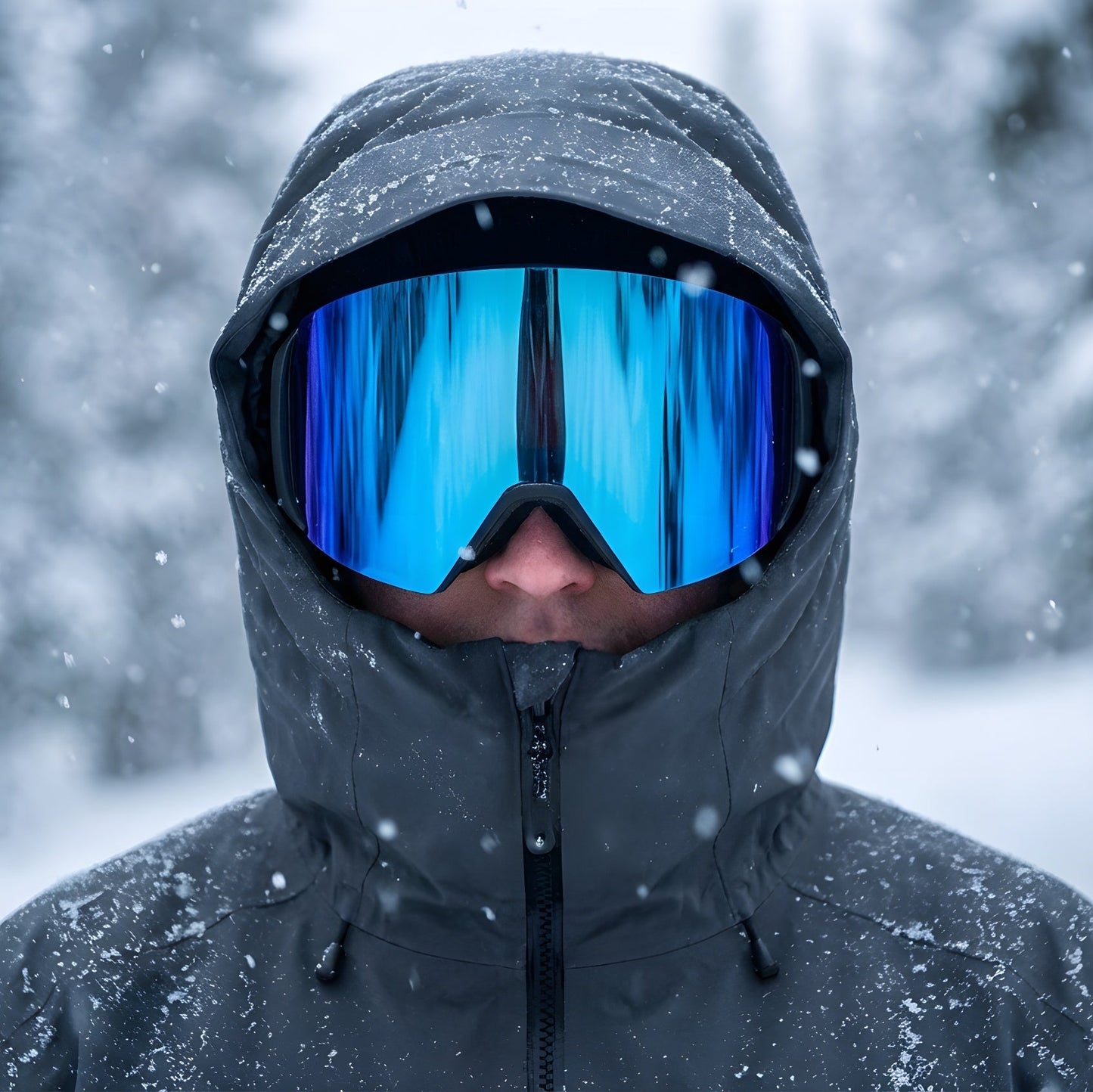 Maschera Sci Unisex Design Panoramico per Uso Alpino