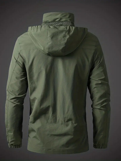 Giacca Uomo Impermeabile e Antivento Regular Fit