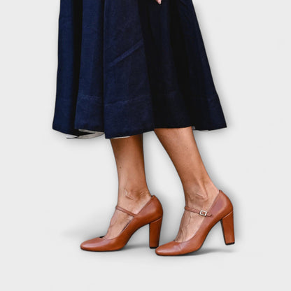Scarpe Mary Jane Donna Stile Classico Moderno