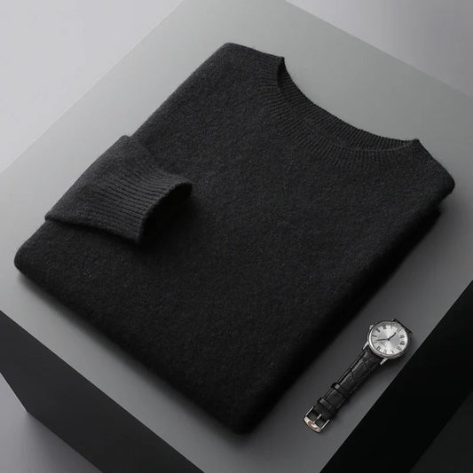Maglione Uomo Girocollo Classico Vestibilità Regolare - Brentozzi