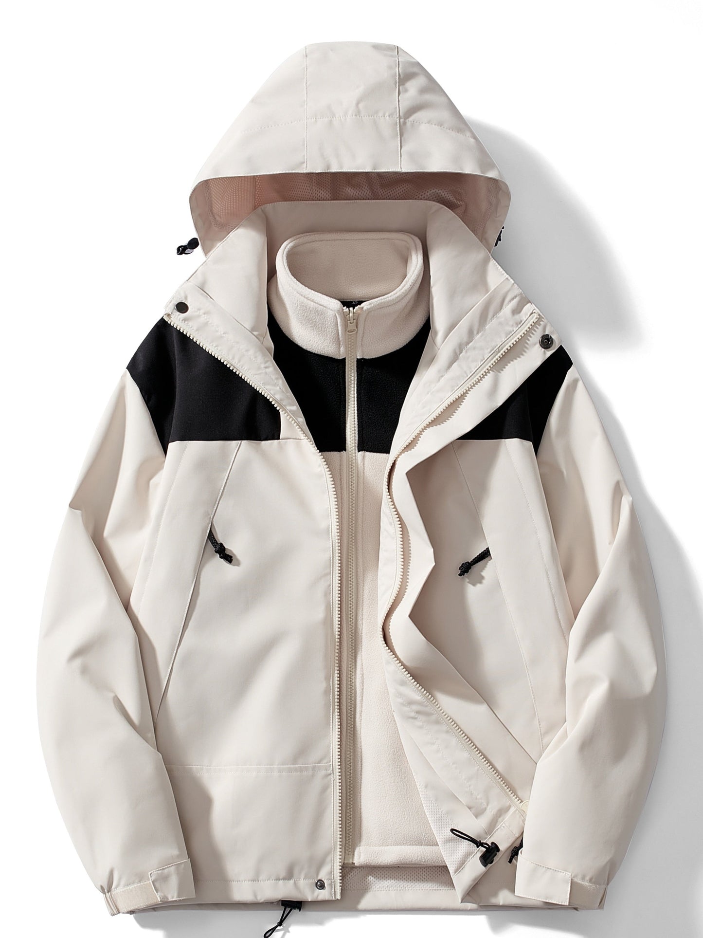 Giacca Invernale Uomo in con Cappuccio Stile Multifunzionale