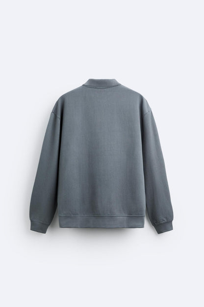 Maglione Uomo Collo Alto Stile Casual Elegante