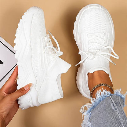 Sneaker Donna Estive Traspiranti Plateau - Brentozzi