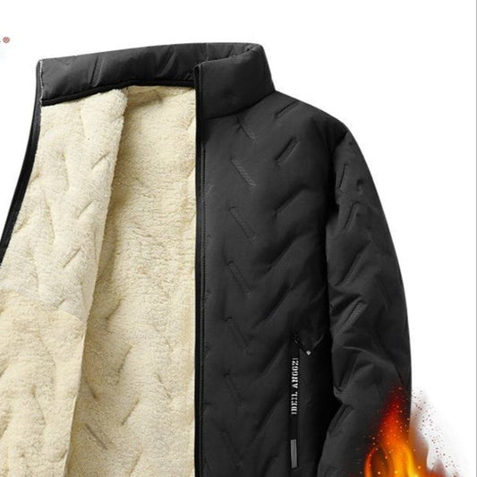 Giacca Invernale Uomo con Fodera in Pile e Chiusura Zip - Brentozzi