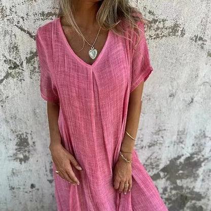 Abito Donna Svasato Traspirante Taglio Comodo