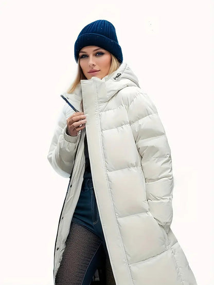 Parka Donna Invernale Imbottito Caldo Stile Classico