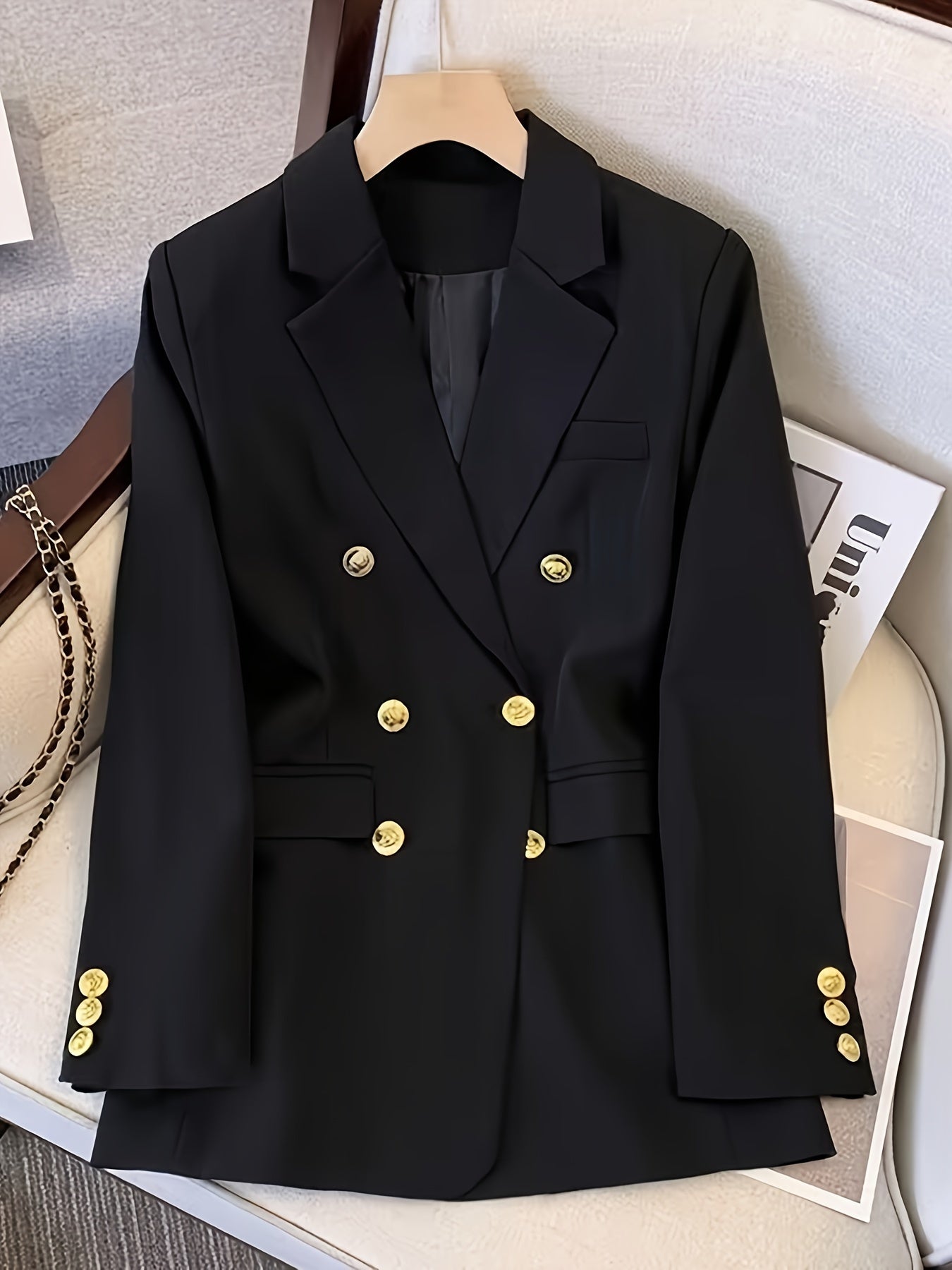 Blazer Donna Slim Fit Bottoni Decorativi - Brentozzi