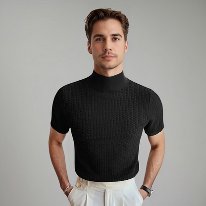 Camicia Uomo Manica Corta Stile Elegante