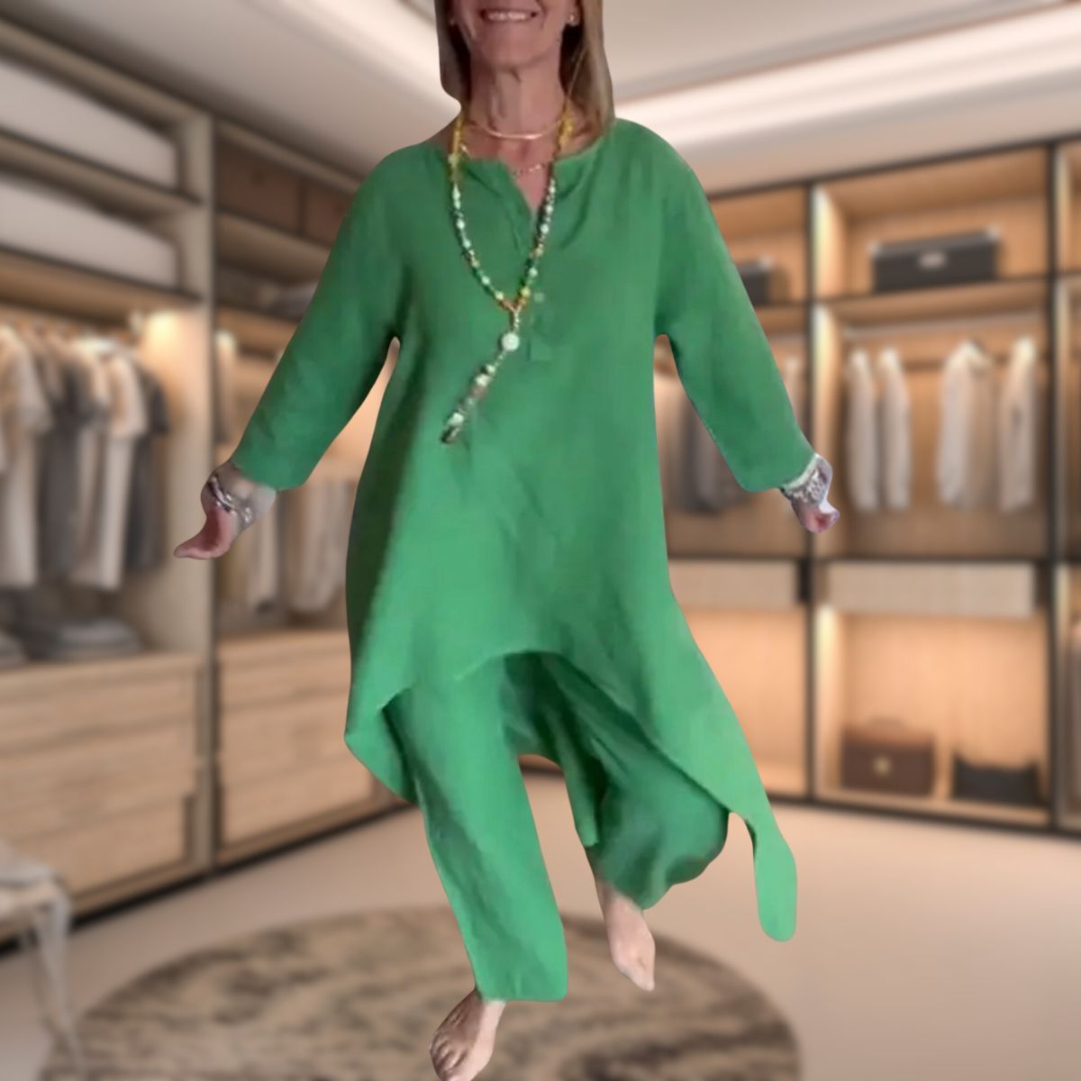 Completo Donna Taglio Oversize per Abbigliamento Casual