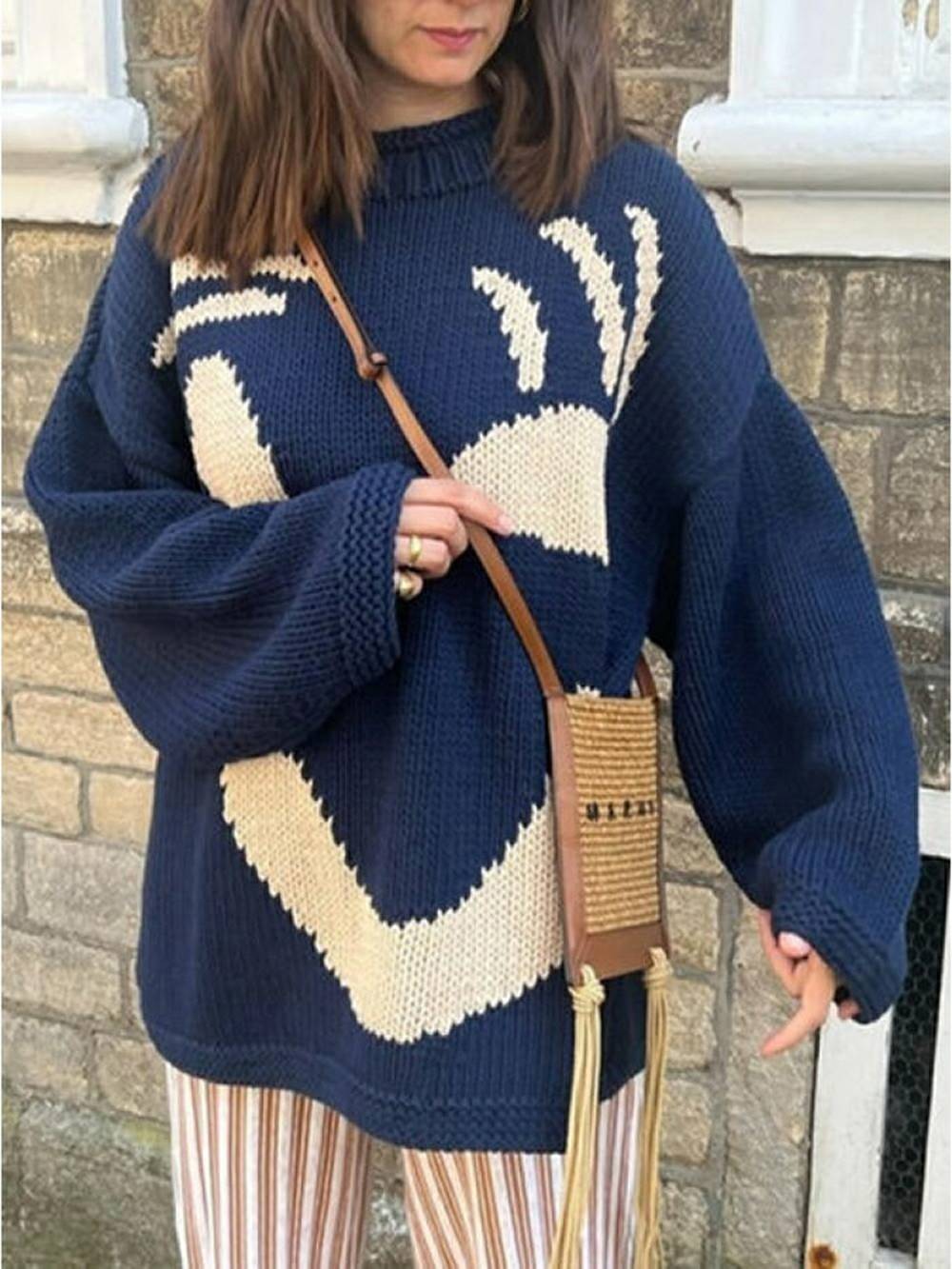 Maglione Unisex in Maglia Morbida Comfort