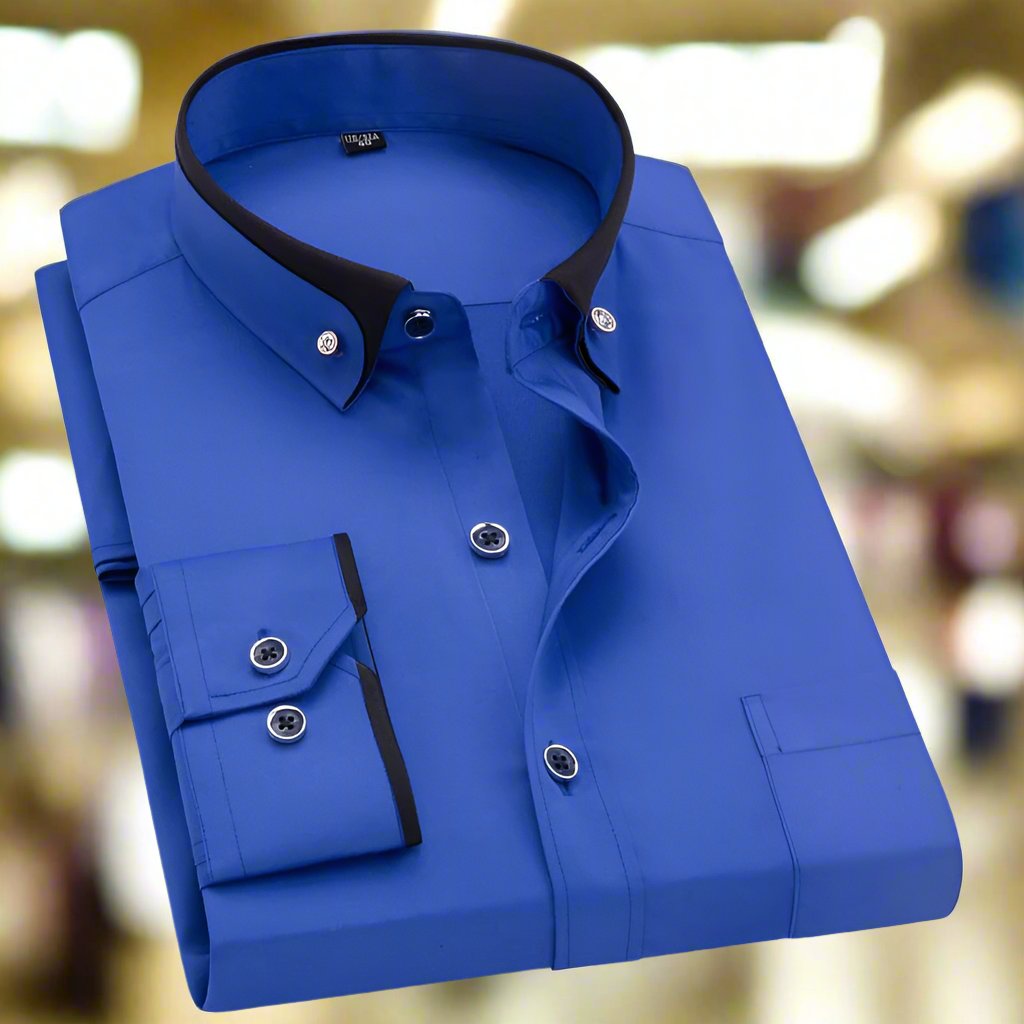 Camicia Uomo Classica Manica Lunga
