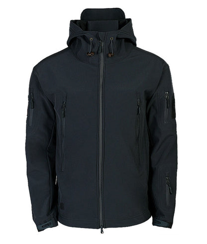 Giacca Uomo Impermeabile con Cappuccio Taglio Regular