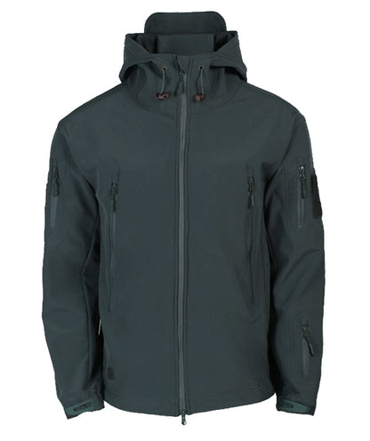 Giacca Uomo Impermeabile con Cappuccio Taglio Regular