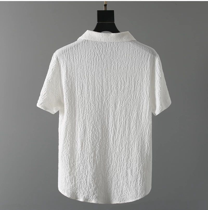 Completo Uomo Camicia Manica Corta e Pantaloni