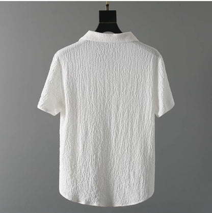 Completo Uomo Camicia Manica Corta e Pantaloni
