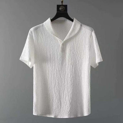 Completo Uomo Camicia Manica Corta e Pantaloni