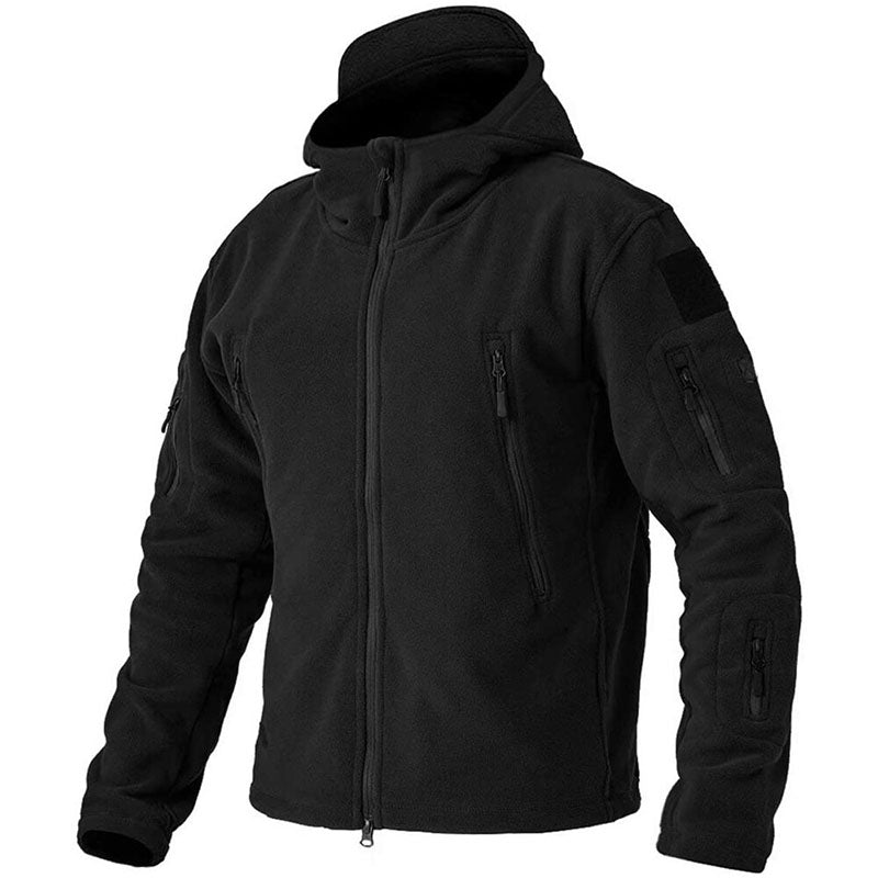 Giacca Fleece Uomo Outdoor Antivento con Tasche Antifurto - Brentozzi