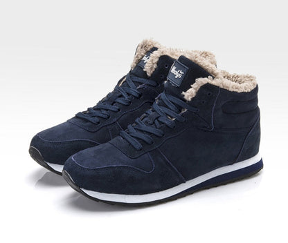 Sneakers Uomo Alte Invernali con Fodera in Pelliccia Sintetica - Brentozzi