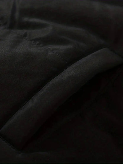 Giacca Invernale Donna con Zip e Cappuccio Calda