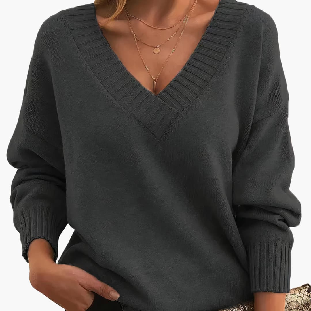 Maglione Donna Elegante Manica Lunga