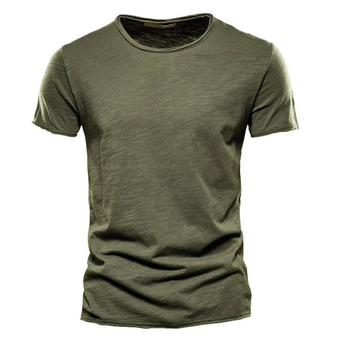 T-shirt Uomo Girocollo Classica Casual