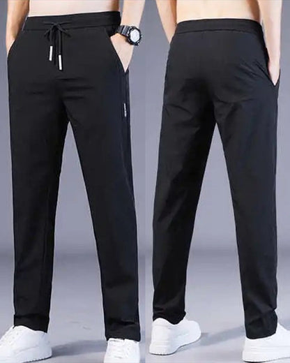 Pantaloni Uomo Tessuto Lunghi Regular