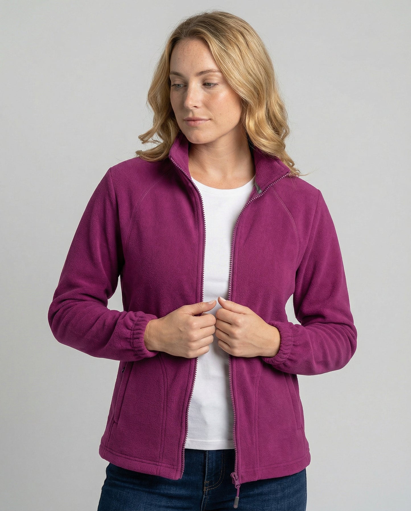 Giacca Donna in Pile Collo Alto - Brentozzi