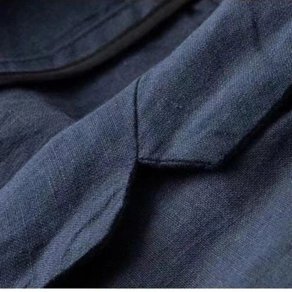Completo Lino Uomo Stile Elegante