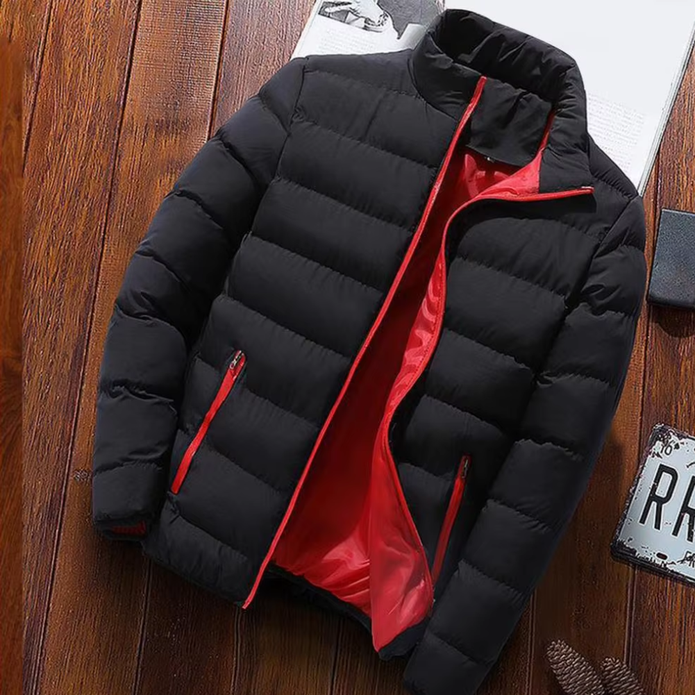 Giacca Piumino Uomo Leggera Imbottita con Zip