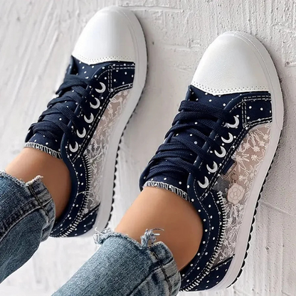 Scarpe Donna Comode da Passeggio Ampia Vestibilità