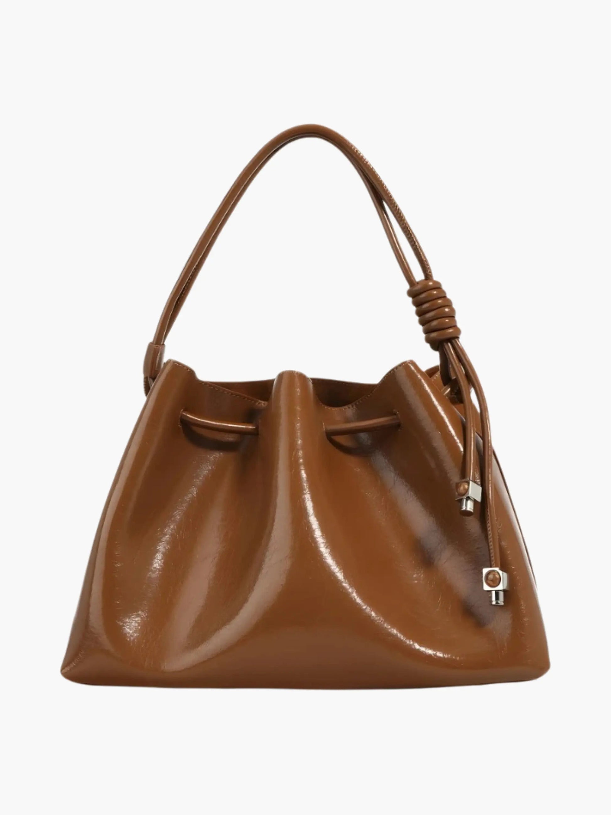 Borsa Donna con Chiusura a Coulisse Lucida - Brentozzi