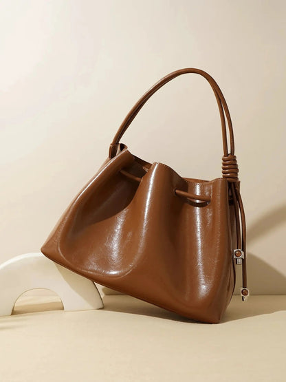 Borsa Donna con Chiusura a Coulisse Lucida