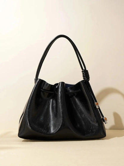 Borsa Donna con Chiusura a Coulisse Lucida
