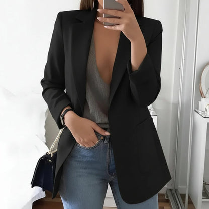 Blazer Donna Elegante per Ufficio Classico