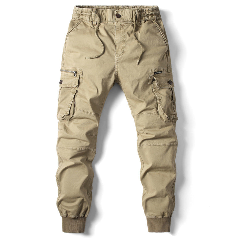 Pantaloni Cargo Uomo Jogging Tessuto Morbido Comodo - Brentozzi