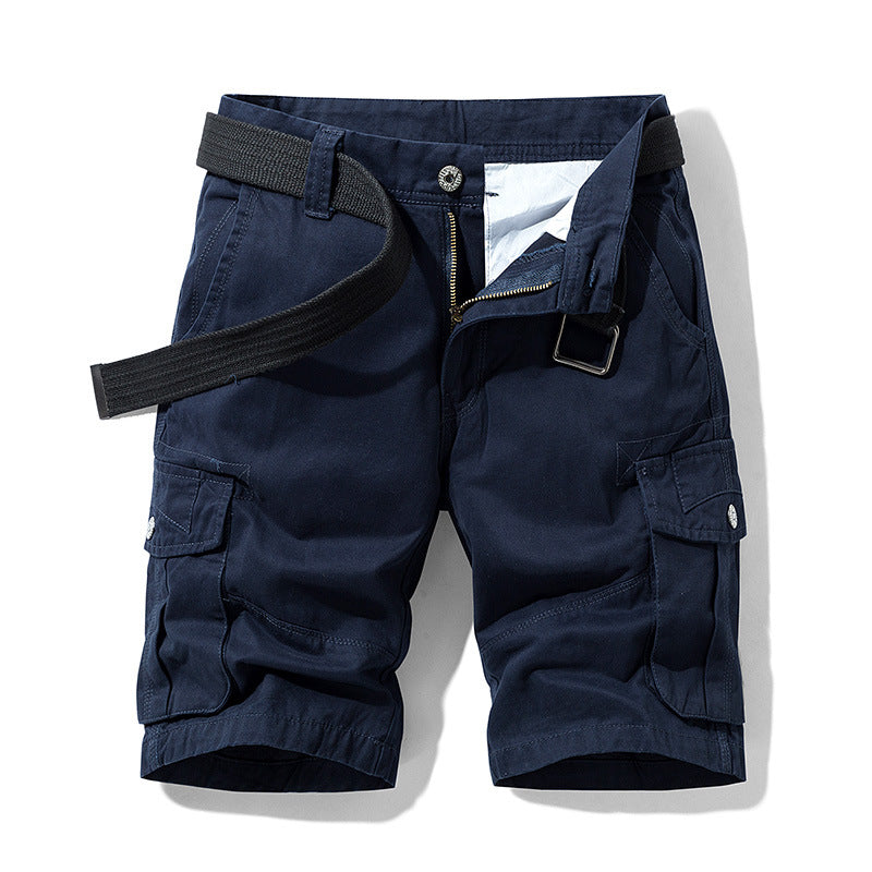 Bermuda Cargo Uomo Comodi Tasche Multiple