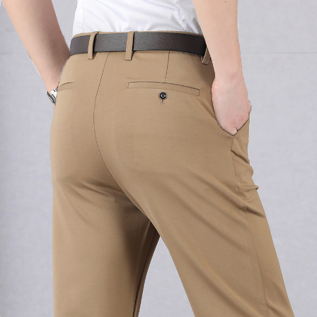 Pantaloni Uomo Stretch Vestibilità Slim