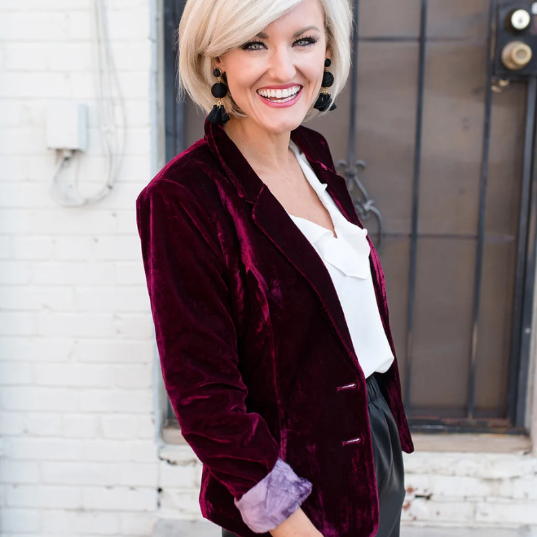 Blazer Donna per Ufficio Taglio Classico Versatile