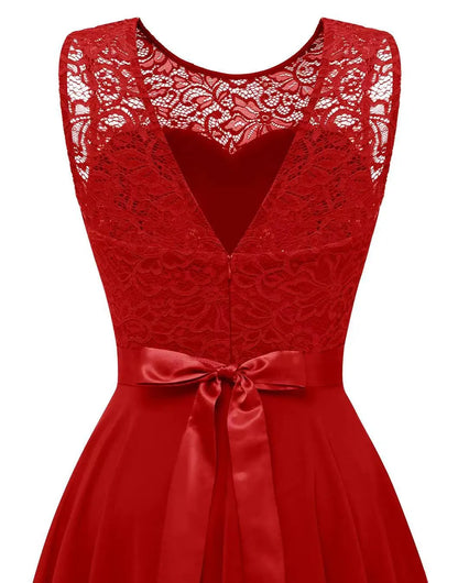 Abito Donna High-Low Elegante Cerimonia