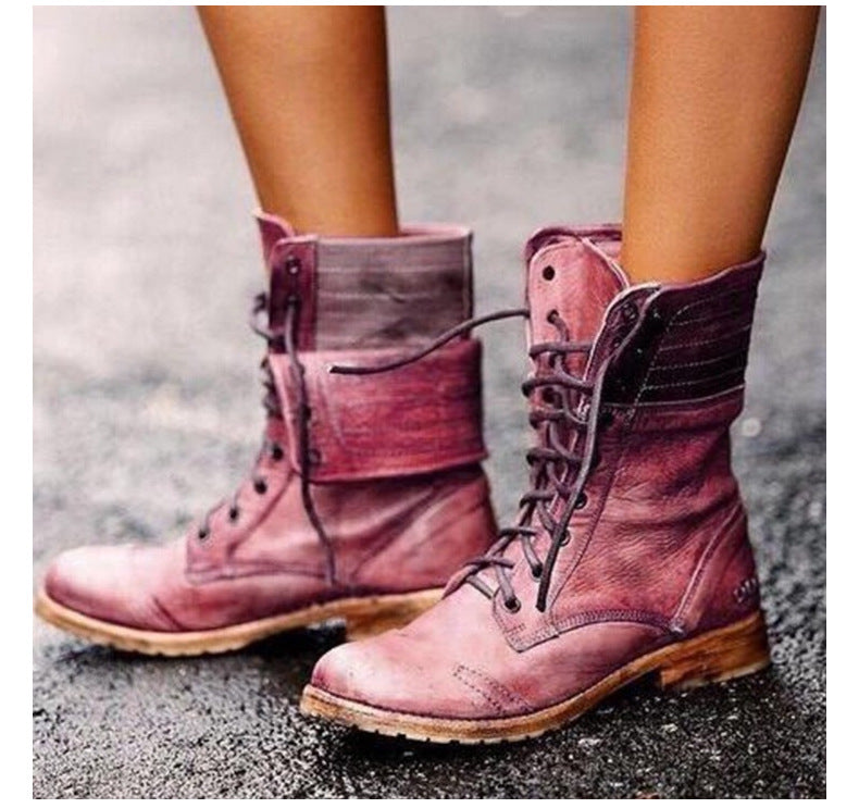 Stivaletti Donna Urban Pelle Tacco Basso Classico
