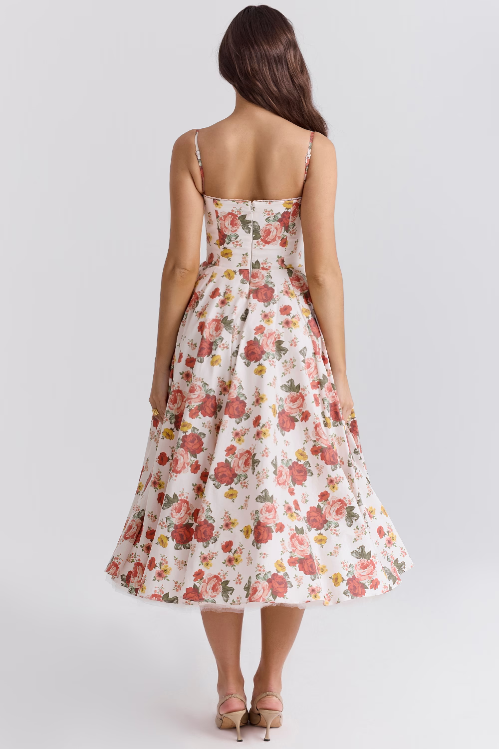 Abito Donna Linea A Gonna e Corsetto Slim