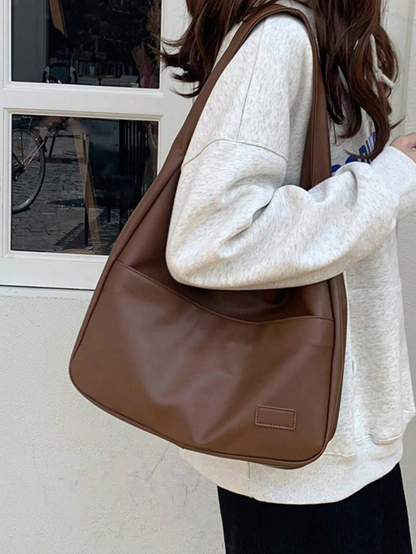 Borsa a Spalla Donna Stile Classico Compatta