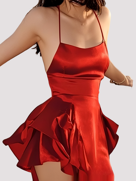 Abito Mini Cocktail Donna Elegante - Brentozzi