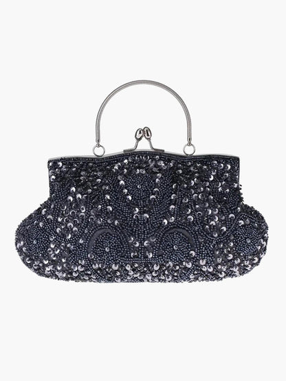 Borsa Donna Vintage Ricamata Stile Classico