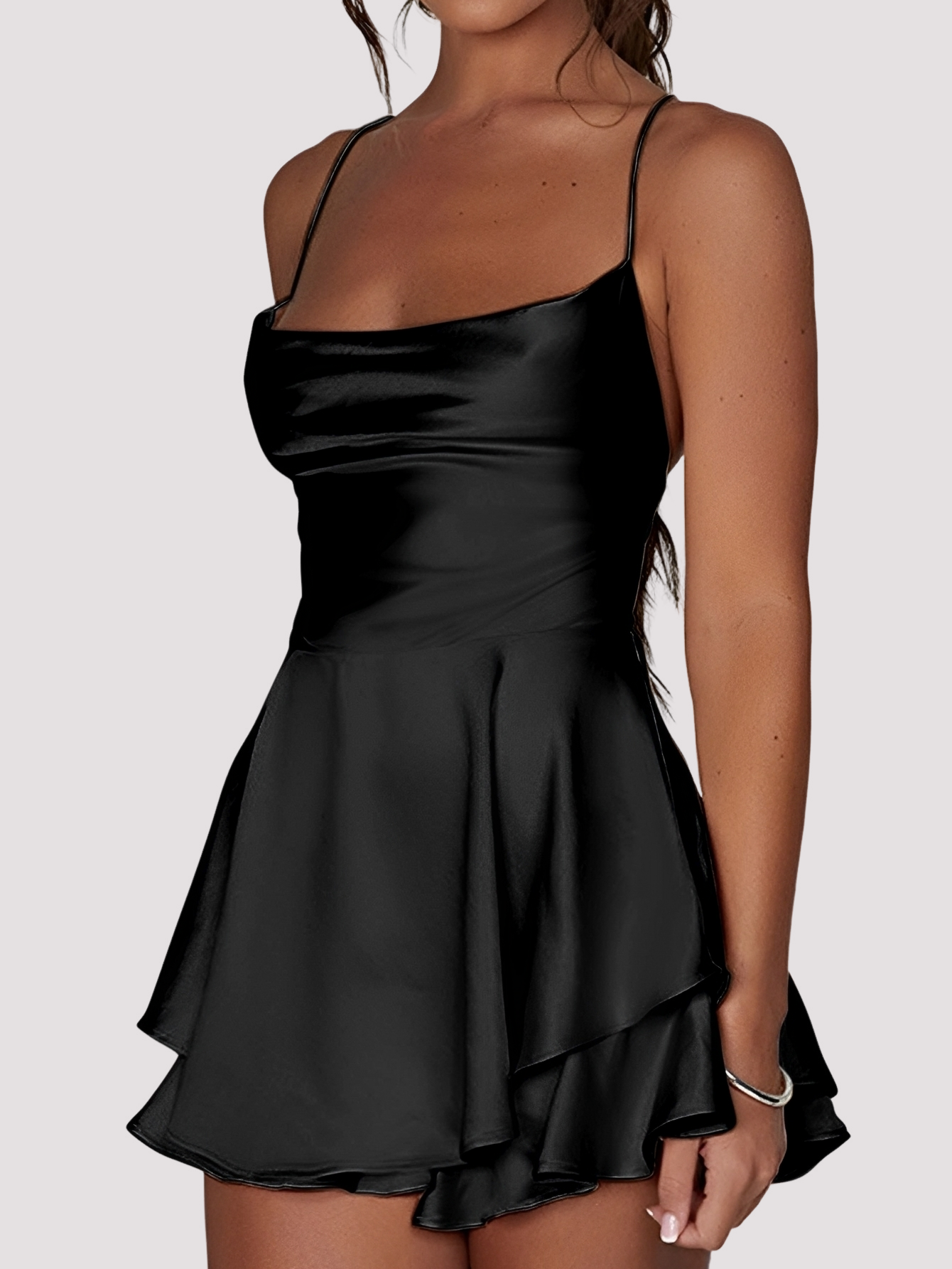 Abito Mini Cocktail Donna Elegante