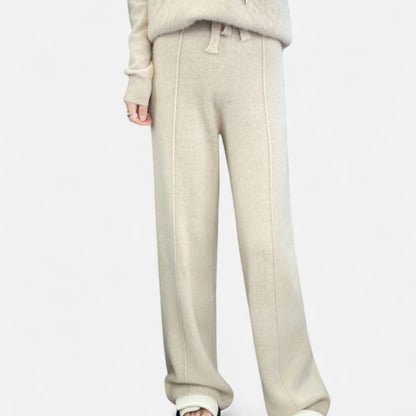 Pantaloni Donna in Tessuto Morbido Vestibilità Comoda