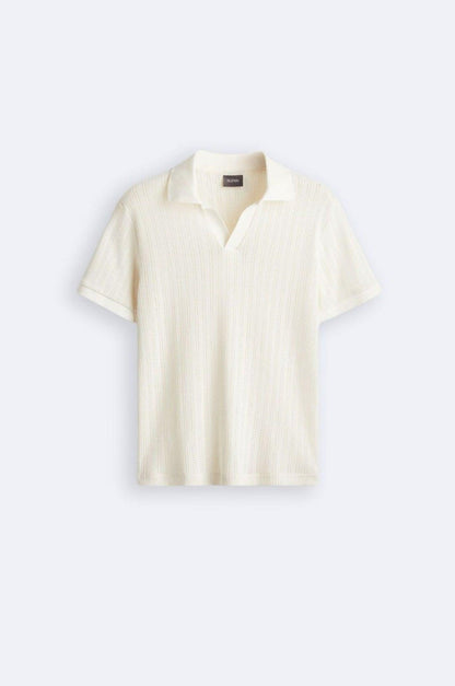 Polo Uomo Maglia Lavorata Stile Elegante - Brentozzi
