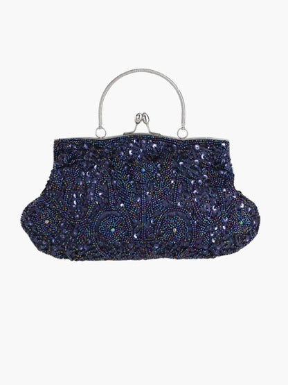 Borsa Donna Vintage Ricamata Stile Classico